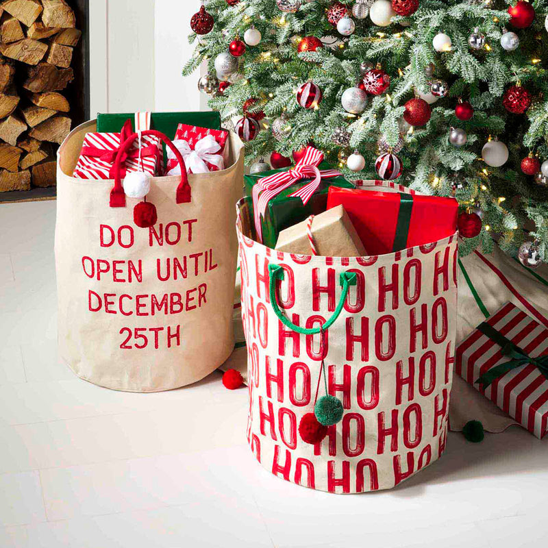 Do Not Open Christmas Tote