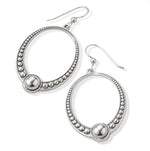 Pretty Tough Oval French Wire Earrings