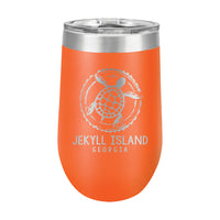 16oz Wine Tumbler • Jekyll Island Sea Turtle