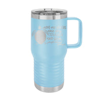 20oz Travel Mug • Where the Sky Meets The Sea