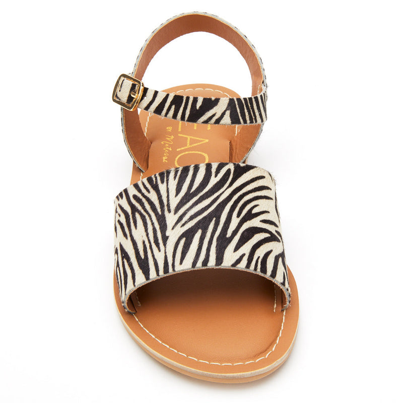 Lil Cabana Sandal • Zebra