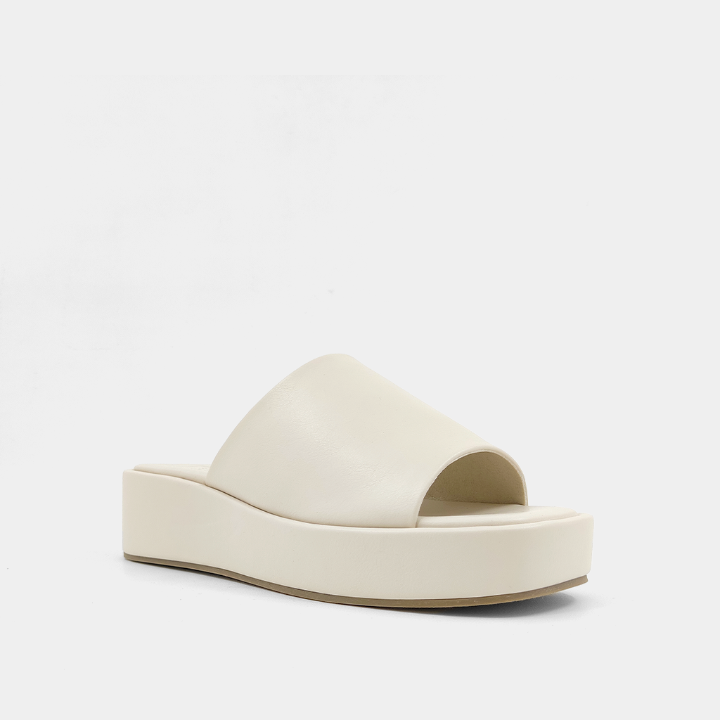 Lourdes Sleek Slides • Bone