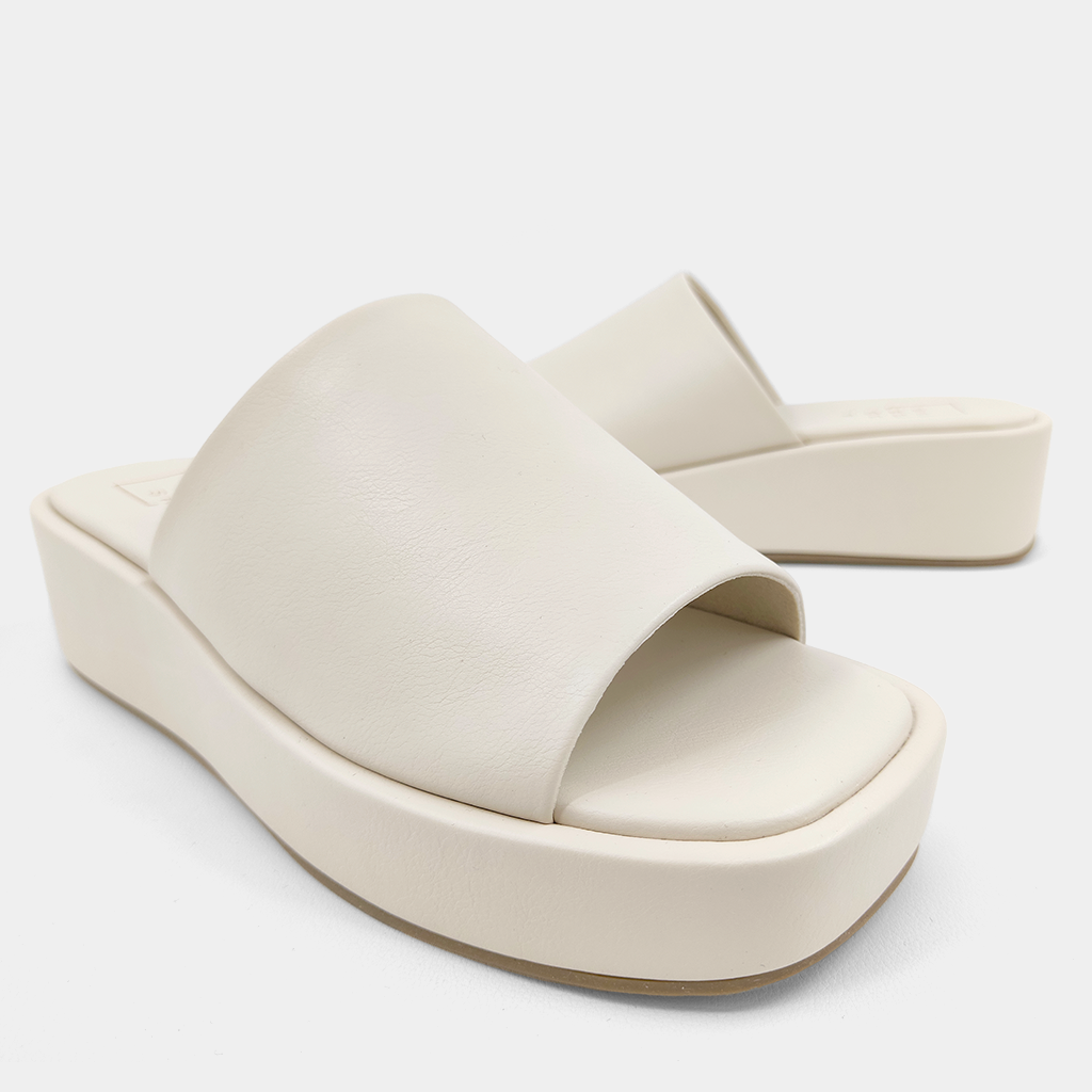 Lourdes Sleek Slides • Bone