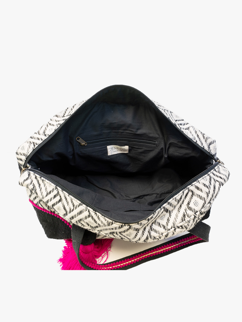 Lillian Cotton Bag • Weekender Bag