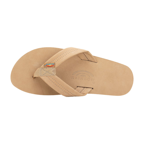 Men's Leather Sandal • Thick Strap