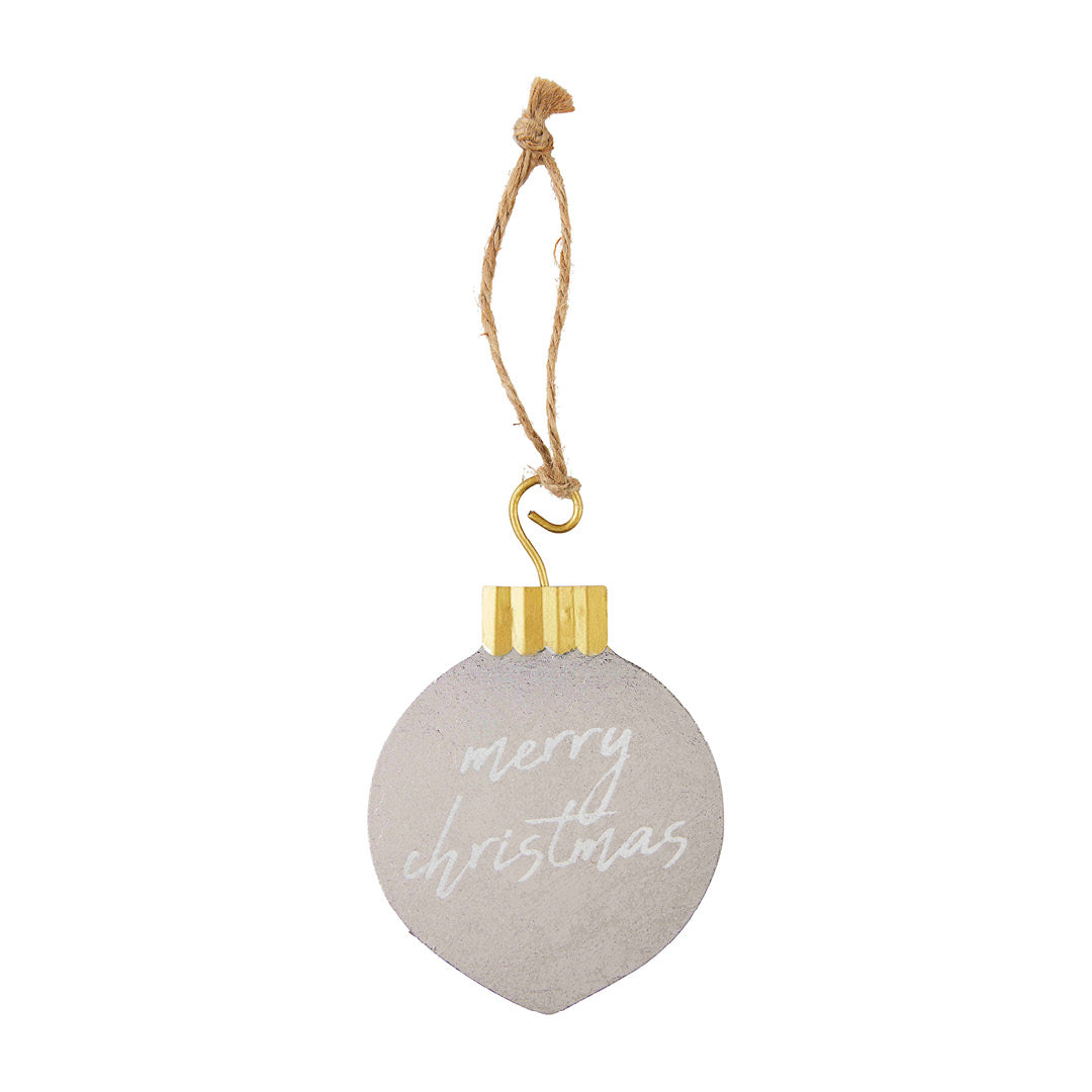 Metallic Christmas Ornaments