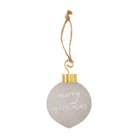 Metallic Christmas Ornaments