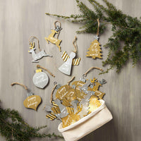 Metallic Christmas Ornaments