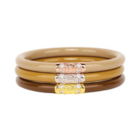 All Weather Bangles • Three Kings Oro