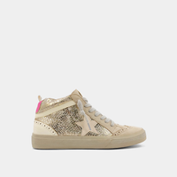 Paulina Sneaker • Gold Snake