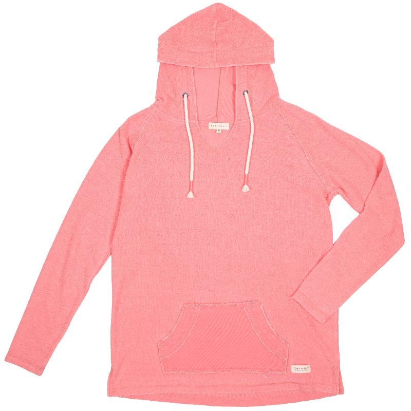Simply Terry Roped Hoodie • Salmon