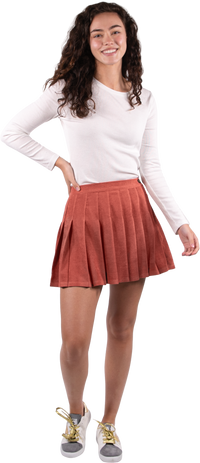 Pleated Skirt • Spice