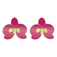 Orchid Stud Earrings