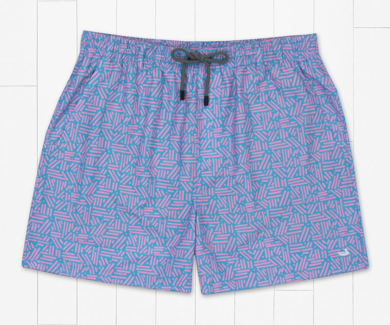 Dockside Swim Trunk • Dots and Lines
