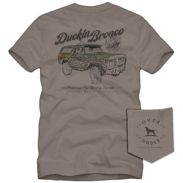 S/S Duckin' Bronco T-Shirt • Driftwood
