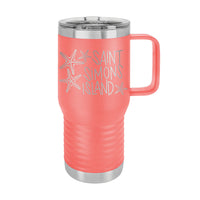 20oz Travel Mug • St. Simons Island Starfish