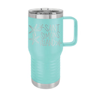 20oz Travel Mug • St. Simons Island Starfish