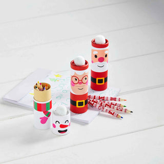 Mrs Claus Christmas Colored Pencil Set