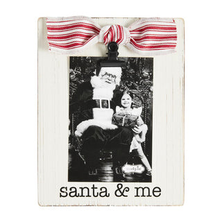 Santa and Me • Picture Frame