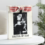 Santa and Me • Picture Frame