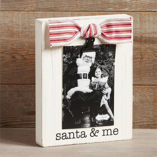 Santa and Me • Picture Frame
