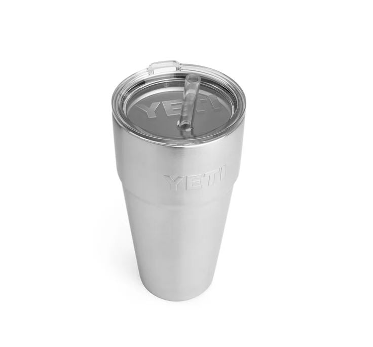 Rambler 26oz Straw Cup • Stainless Steel