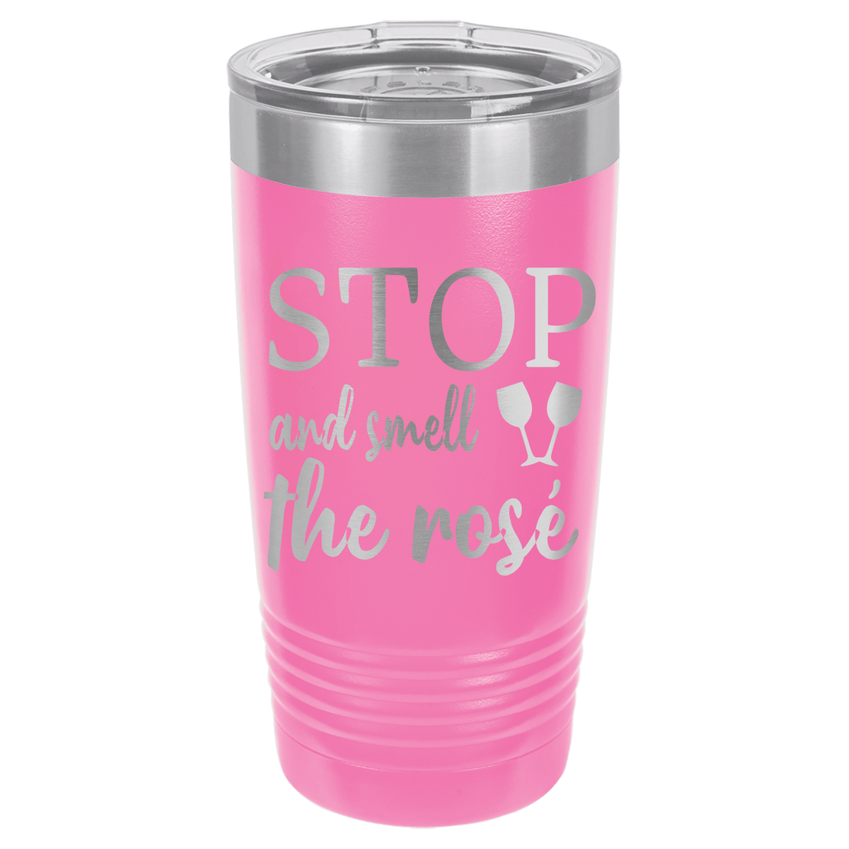 20oz Tumbler • Stop and Smell the Rose'