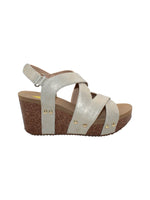 Tory Double Criss Cross Wedge • Gold