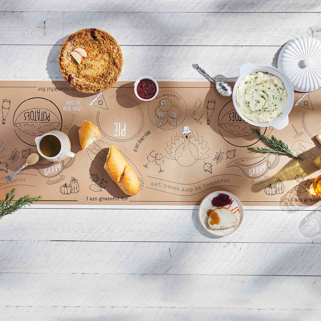 Thanksgiving Kraft Table Runner