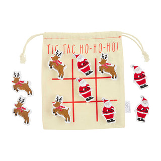 Tic-Tac-Toe Christmas Set • Tan