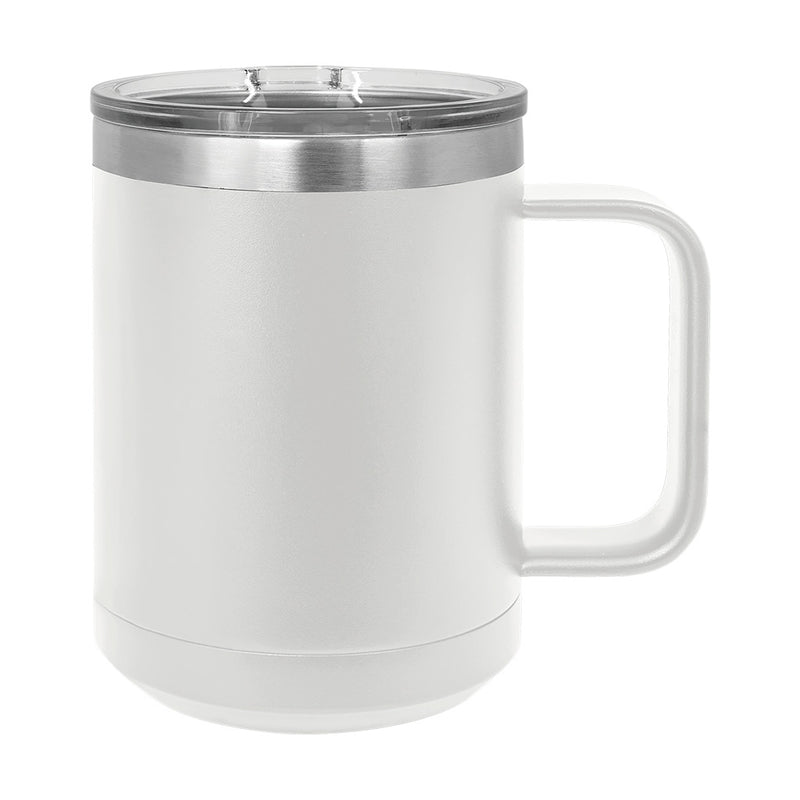 15oz Travel Mug • Custom Engraved