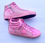 Serious Hightop Sneakers • Hot Pink