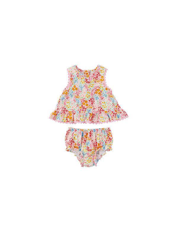 Baby Girl Floral Pinafore