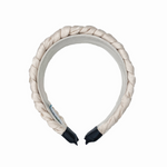 Blushing Braid Headband • Ivory