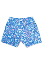 Boy's Swim Shorts • Flower & Turtles
