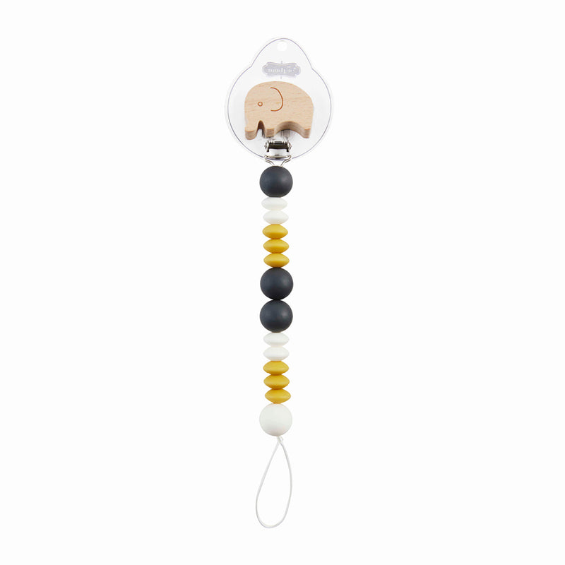 Wood & Silicone Pacy Clip | Assorted Styles