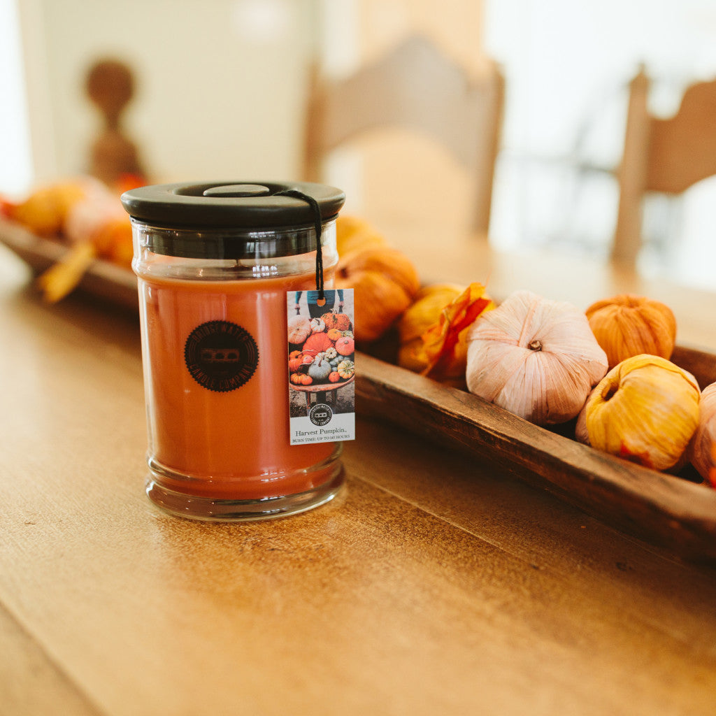 Small Jar Candle • Harvest Pumpkin - Thumbnail 2