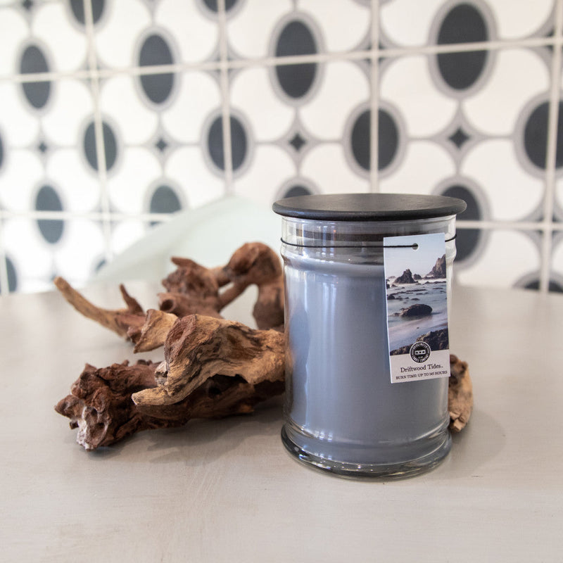 Large Jar Candle • Driftwood Tides