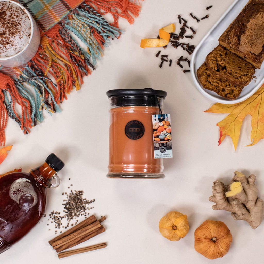 Large Jar Candle • Harvest Pumpkin - Thumbnail 2