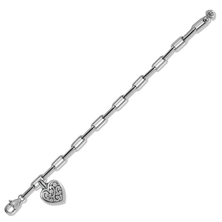 Contempo Heart Link Bracelet