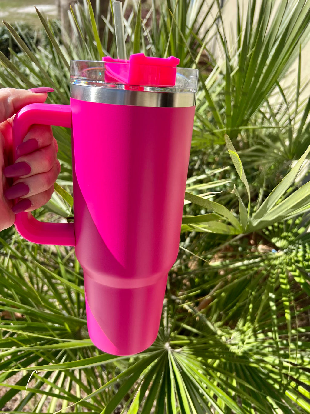 40oz Travel Mug • White – Tonya's Treasures Inc.