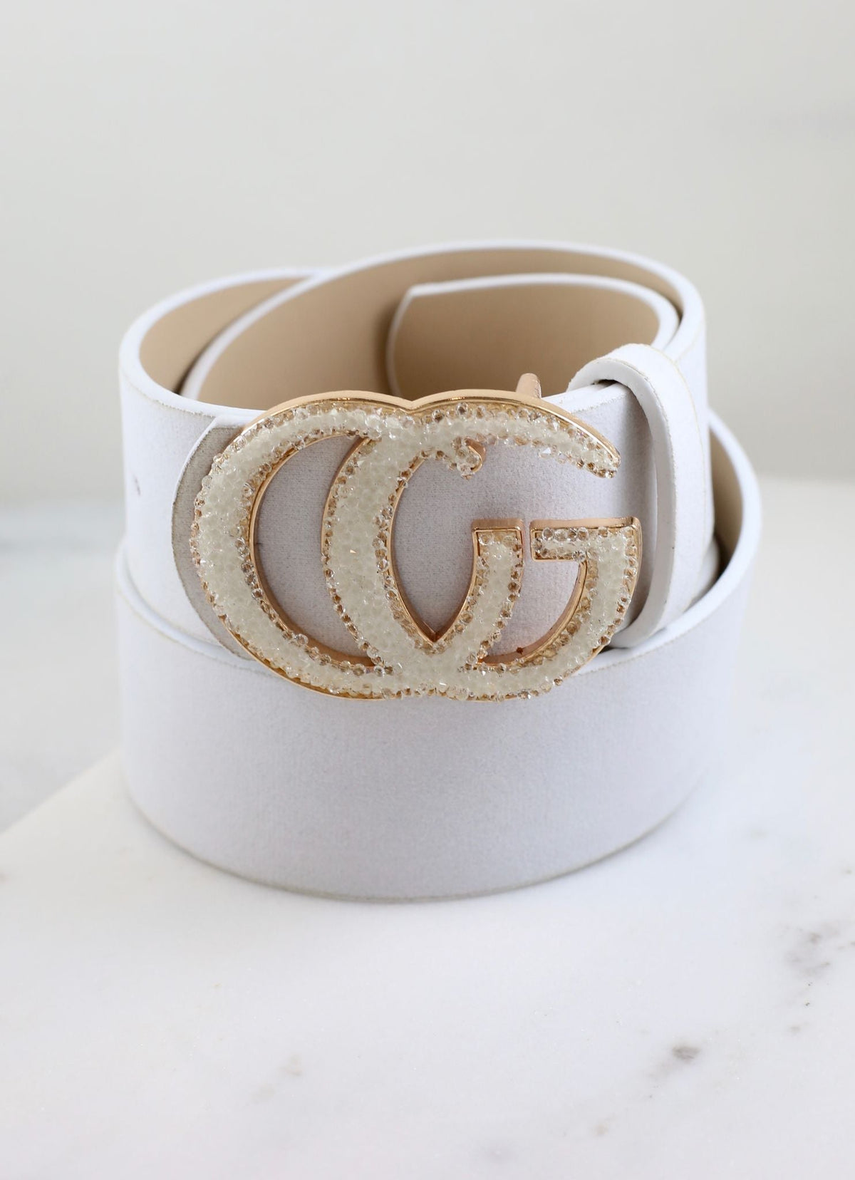 Delie Belt with Glitter Buckle