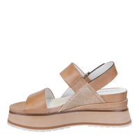 Dimension Platform Sandals • Ecru