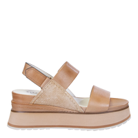 Dimension Platform Sandals • Ecru