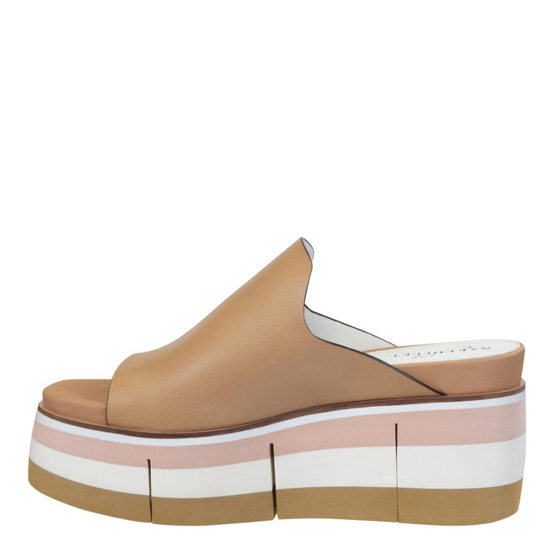 Flow Platform Wedge • Ecru