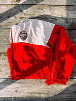 Flash Forward Lined Full-Zip Windbreaker Jacket • Red