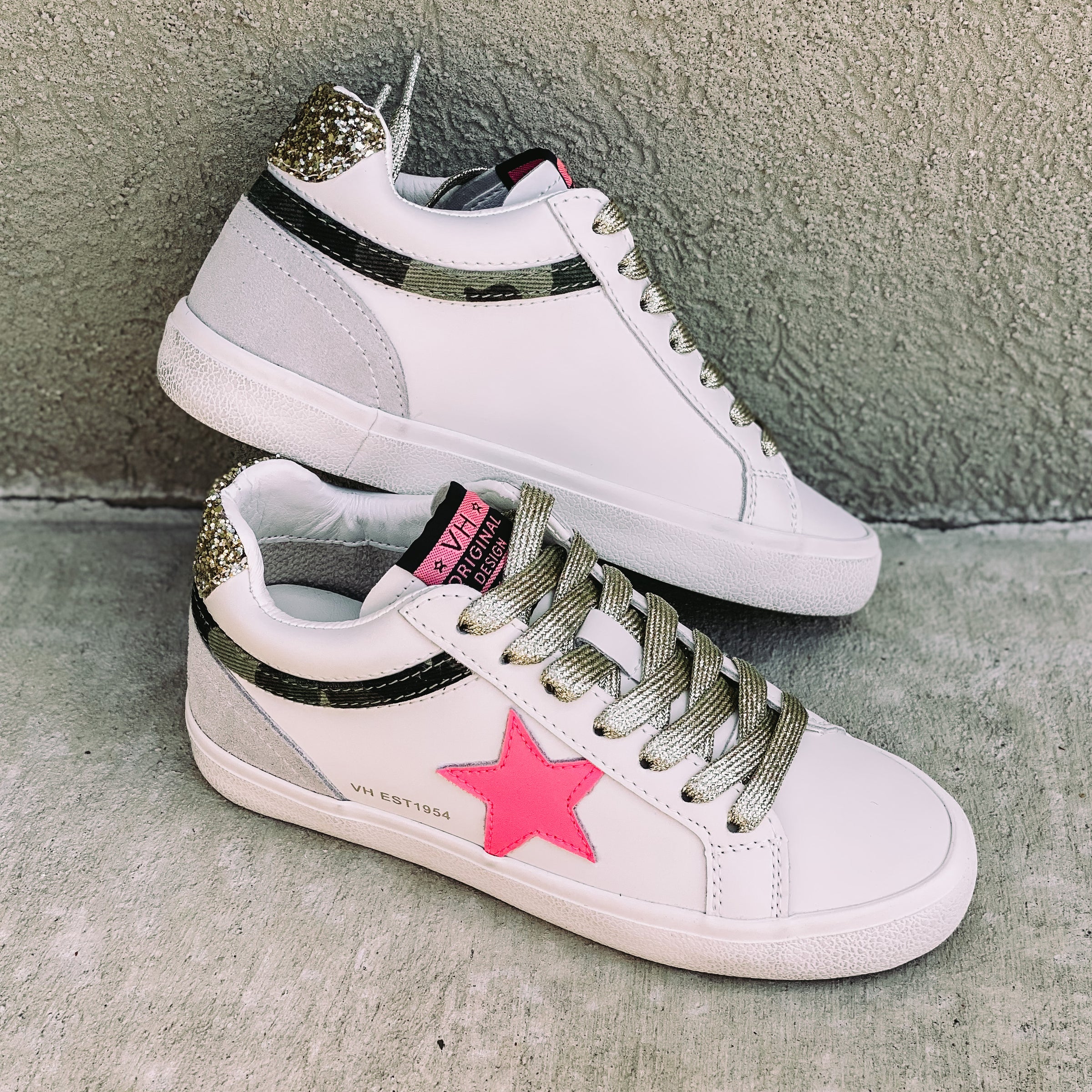 Bounce Sneaker -Silver Glitter 8