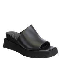 Infinity Wedge Sandals • Black