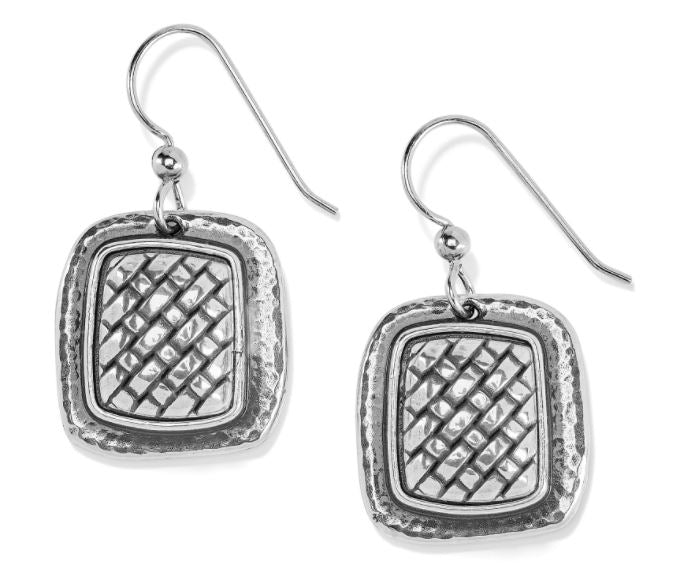 Ferrara Artisan Square French Wire Earring