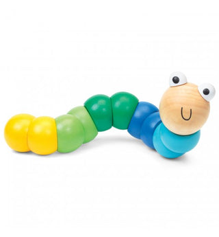 Wooden Wiggly Worm • More Colors